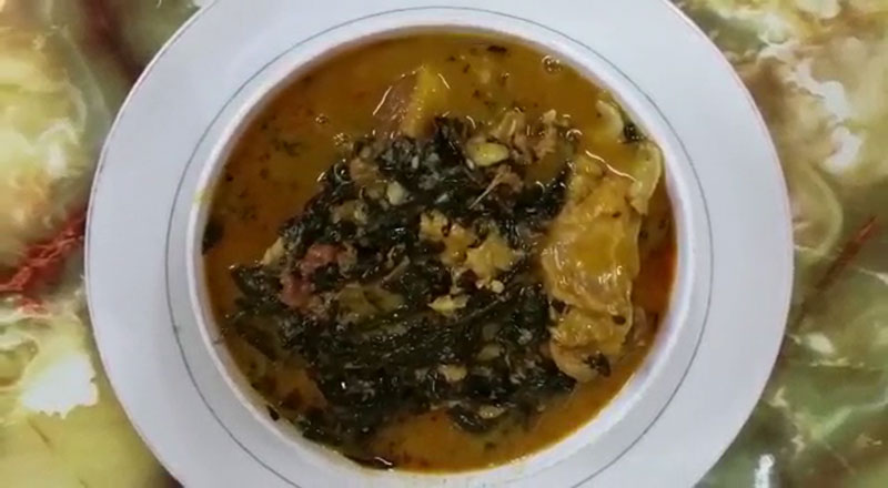 Picture of Bitter Leaf Soup