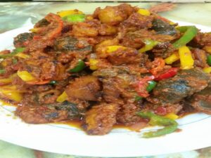 Healthy Nigerian dinner dishes