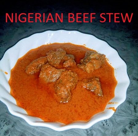NIGERIAN BEEF STEW