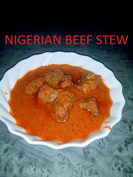 NIGERIAN BEEF STEW