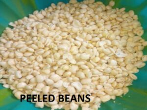 PEELED BEANS