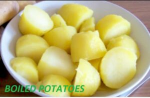 BOILED POTATOES