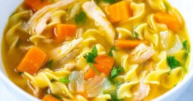 chicken soup recipe with noodles
