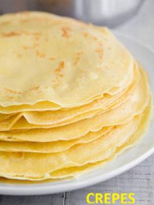 CREPES RECIPE