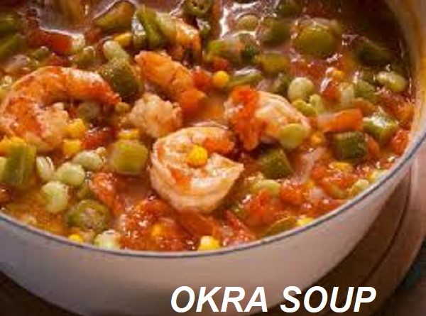 Okro Soup With Shrimp