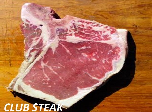 Homemade club steak