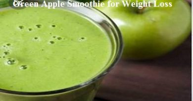 Green Apple Smoothie for Weight Loss