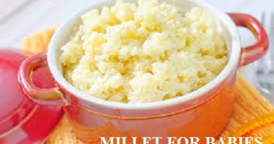 Organic baby food - Millet Baby Cereal