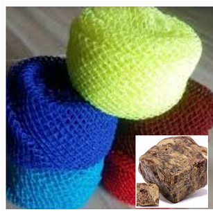 African Sponge Net and Black Soap