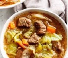 Cabbage vegetable beef soup Recipe