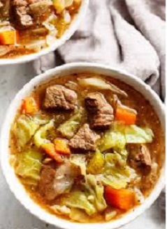 Cabbage vegetable beef soup Recipe