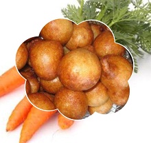 Nigerian Carrot puff puff