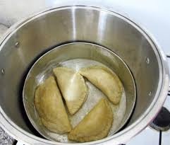 Nigerian Meat Pie Baking with Stove