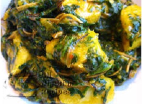 Vegetable Yam Porridge