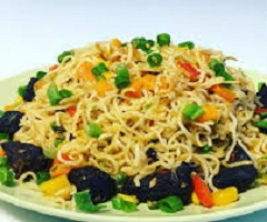 Nigerian Indomie Noodles Stir Fry