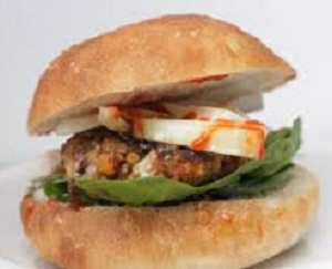 Nigerian Yam Burger 1