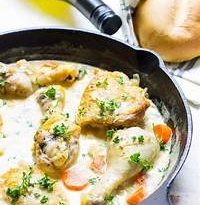 Chicken in White Sauce Recipe