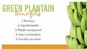 Plantain Health Benefits and Nutritional Values for hair, skin, and health