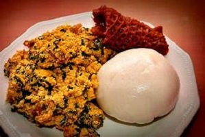 Pounded Yam and Egusi Soup Picture