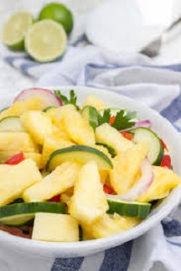 Pineapple Salad Pineapple Cucumber Salad Recipe