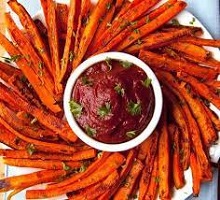 Pan Fried Carrot Chips Recipe