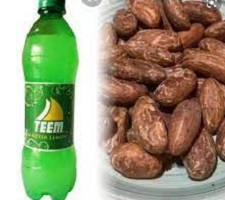 Bitter Kola soaked in Teem Lemon Drink for Infection