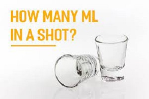 How many ml can a shot glass hold
