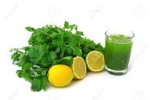 Parsley Lemon Green Juice Recipe
