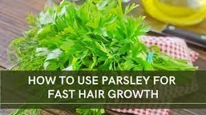 Parsley for Hair Growth and Healthy Skin