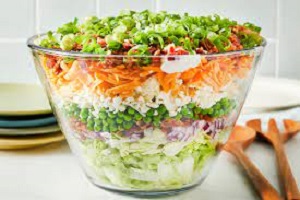 seven layer salad recipe