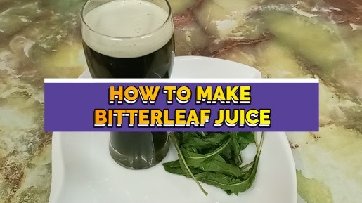 Health Benefits of bitter leaf juice
