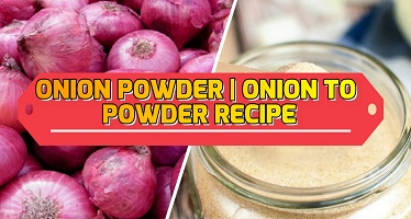 how to make onion powder commercially