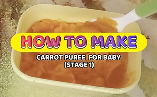 carrot puree for baby