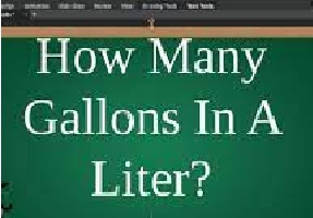 How Many Gallons in a Liter