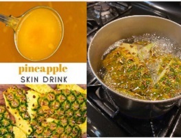 Boiling Pineapple Skin Recipe