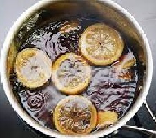 Boiled Coke with Ginger and Lemon
