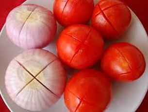 Tomatoes and Onions