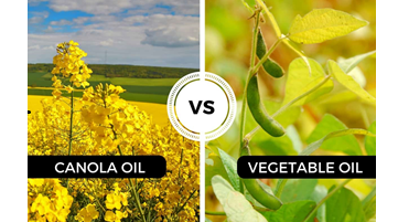 Canola Oil and Vegetable Oil