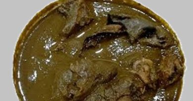 Nigerian Black Soup Recipe