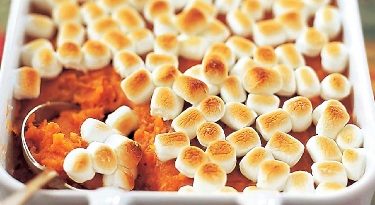 Yam Balls with Marshmallows