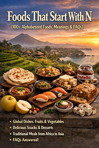 Foods That Start With N (100+ Alphabetized Foods, Meanings ) 2025