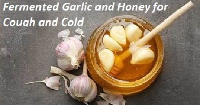 Fermented Garlic and Honey for Cough and Cold