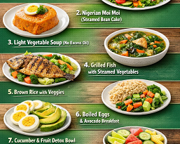 Healthy Nigerian meals for weight loss
