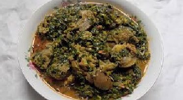 Authentic Nigerian Vegetable Soup