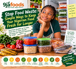 Nigerian Food Storage Tips