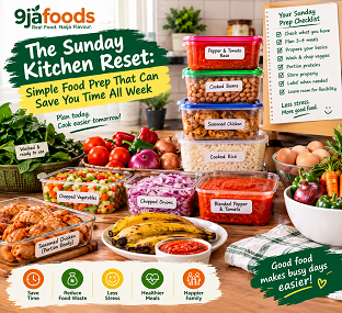 The Sunday Kitchen Reset